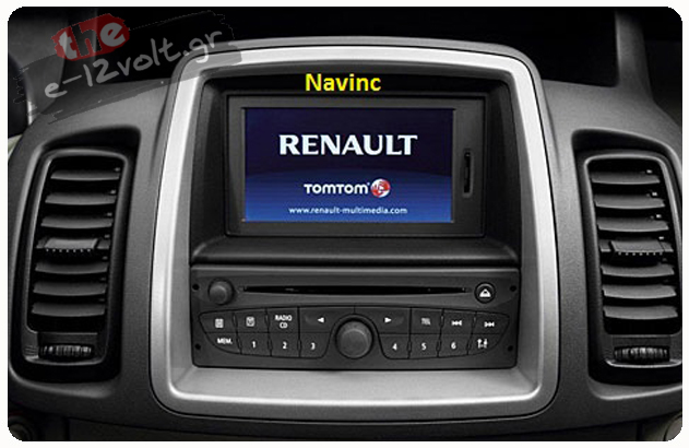 Renault with Tomtom navigation